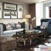 1118498 - LIVING ROOM 3D SCENES - VRAY RENDER - 618