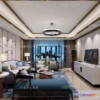 1118584 - LIVING ROOM 3D SCENES - VRAY RENDER - 661