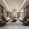 1118588 - LIVING ROOM 3D SCENES - VRAY RENDER - 663