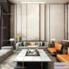 1118598 - LIVING ROOM 3D SCENES - VRAY RENDER - 668