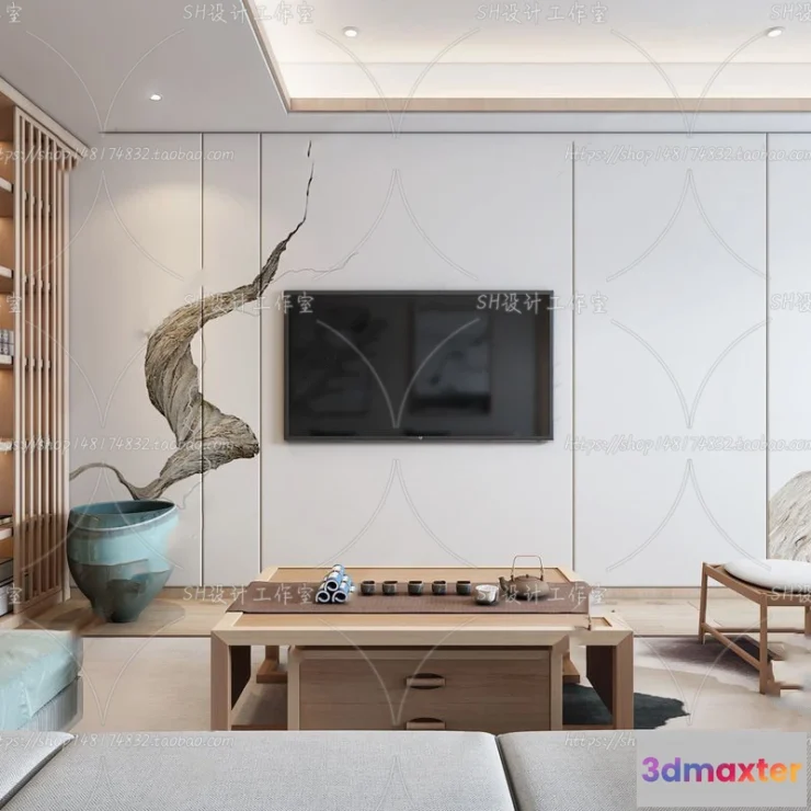 1118600 - LIVING ROOM 3D SCENES - VRAY RENDER - 669