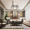 1118650 - LIVING ROOM 3D SCENES - VRAY RENDER - 694