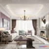 1118688 - LIVING ROOM 3D SCENES - VRAY RENDER - 713