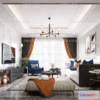 1118706 - LIVING ROOM 3D SCENES - VRAY RENDER - 722