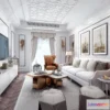 1118728 - LIVING ROOM 3D SCENES - VRAY RENDER - 733