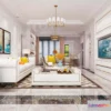 1118736 - LIVING ROOM 3D SCENES - VRAY RENDER - 737