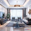 1118748 - LIVING ROOM 3D SCENES - VRAY RENDER - 743