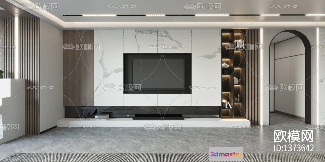 1142792 - Corona Render 3D Scenes - Living Room - 0020