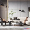 1154478 - MODERN INTERIOR 3D SCENES - LIVING ROOM - 0006