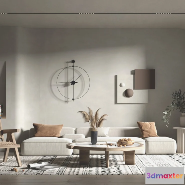 1154494 - MODERN INTERIOR 3D SCENES - LIVING ROOM - 0014