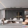 1154530 - MODERN INTERIOR 3D SCENES - LIVING ROOM - 0032