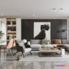 1154594 - MODERN INTERIOR 3D SCENES - LIVING ROOM - 0064
