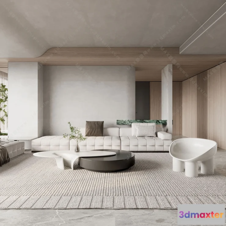 1154606 - MODERN INTERIOR 3D SCENES - LIVING ROOM - 0070