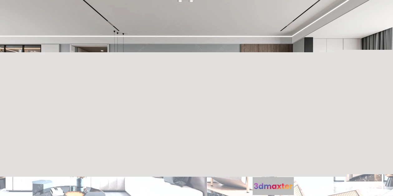 1154622 - MODERN INTERIOR 3D SCENES - LIVING ROOM - 0078