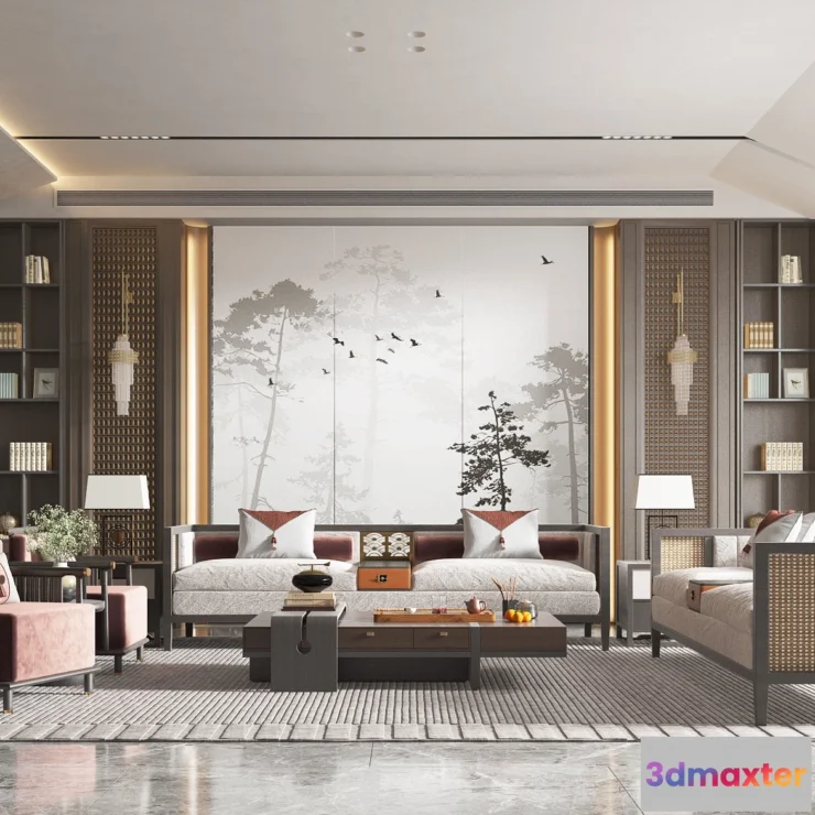 1155166 - HOUSE SPACE 3D SCENES - LIVING ROOM - 0034