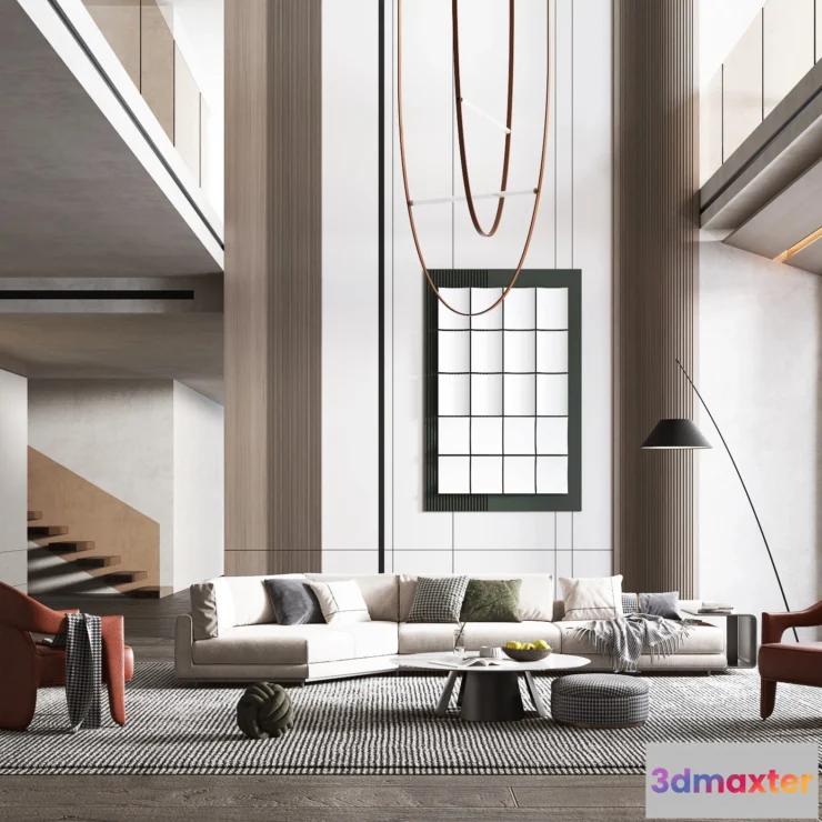 1155192 - HOUSE SPACE 3D SCENES - LIVING ROOM - 0047