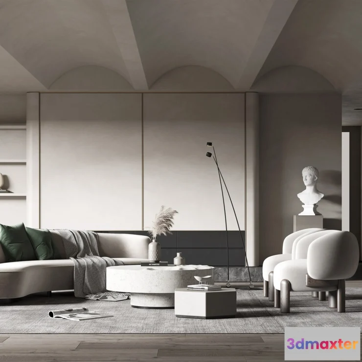 1155298 - HOUSE SPACE 3D SCENES - LIVING ROOM - 0100