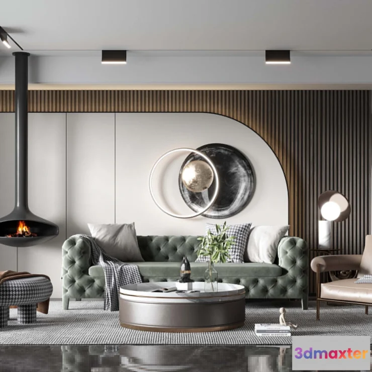 1155376 - HOUSE SPACE 3D SCENES - LIVING ROOM - 0139