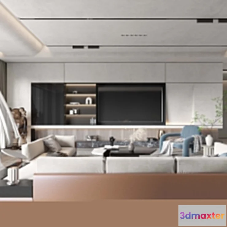 1155392 - HOUSE SPACE 3D SCENES - LIVING ROOM - 0147