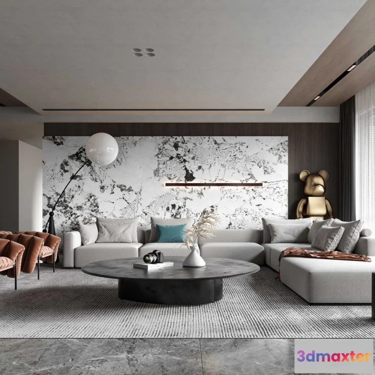 1155424 - HOUSE SPACE 3D SCENES - LIVING ROOM - 0163