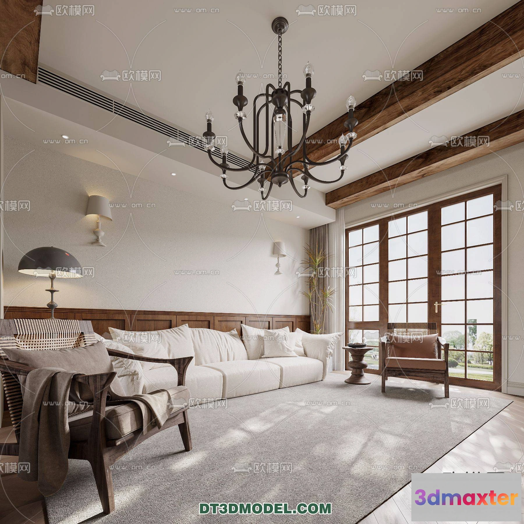 1162424 - WABI SABI STYLE 3D MODELS - LIVING ROOM - 0023