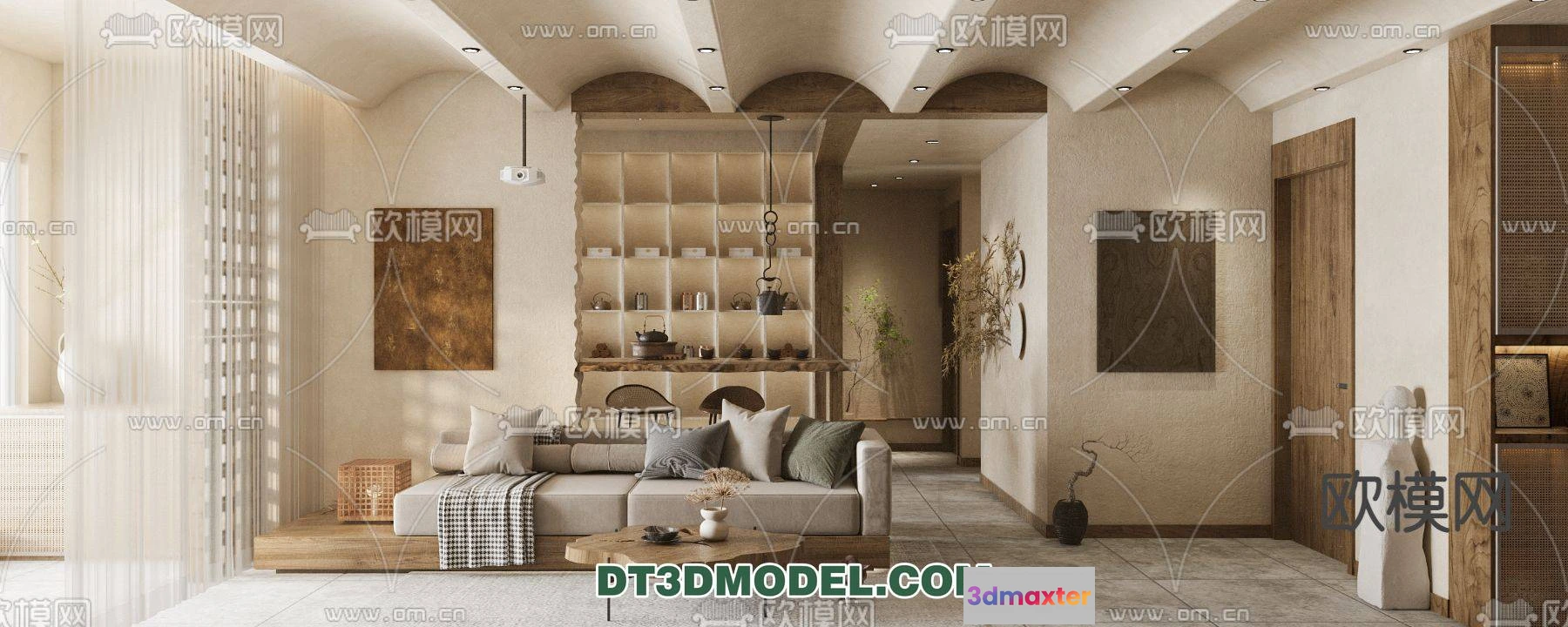 1162470 - WABI SABI STYLE 3D MODELS - LIVING ROOM - 0046