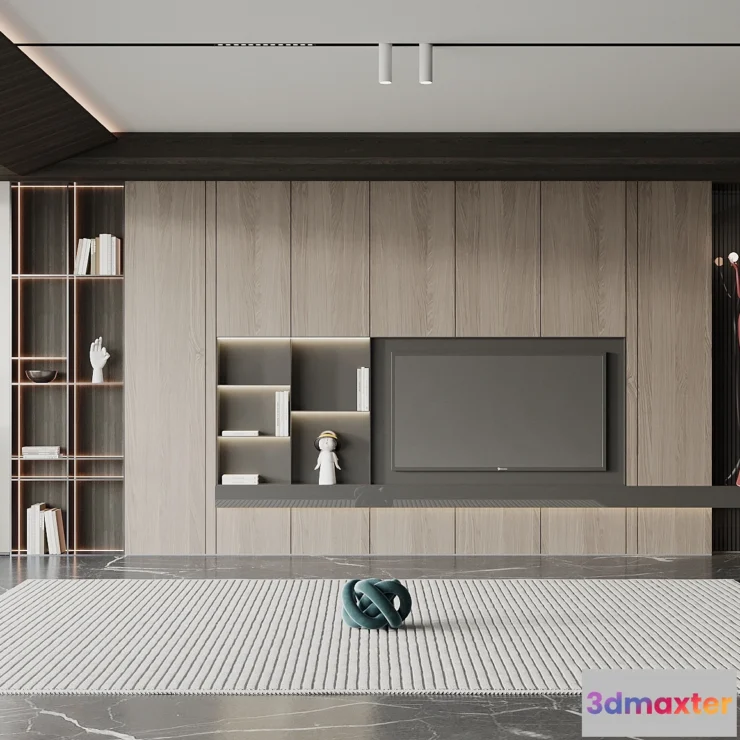 1164186 - LIVING ROOM - MODERN STYLE - 3D SCENE - 006