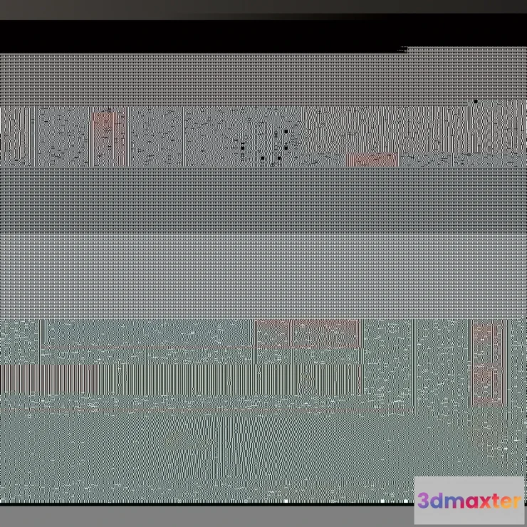 1164194 - LIVING ROOM - MODERN STYLE - 3D SCENE - 010