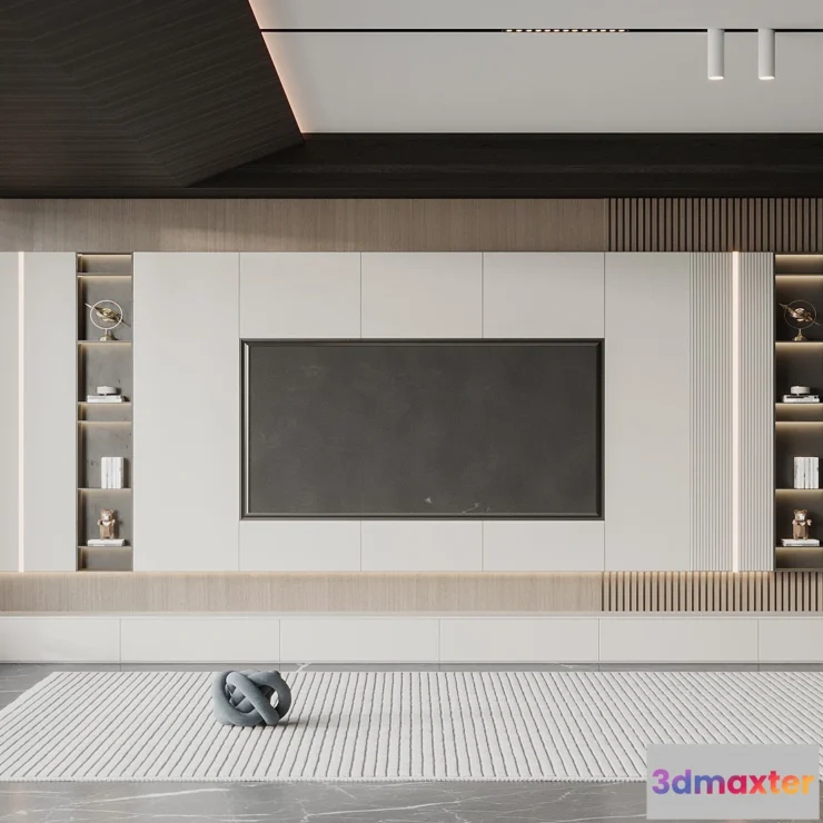 1164208 - LIVING ROOM - MODERN STYLE - 3D SCENE - 017