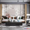 1164228 - LIVING ROOM - MODERN STYLE - 3D SCENE - 027