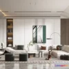 1164340 - LIVING ROOM - MODERN STYLE - 3D SCENE - 083