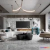 1164358 - LIVING ROOM - MODERN STYLE - 3D SCENE - 092