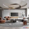 1164360 - LIVING ROOM - MODERN STYLE - 3D SCENE - 093