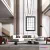 1164374 - LIVING ROOM - MODERN STYLE - 3D SCENE - 100