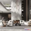 1164412 - LIVING ROOM - MODERN STYLE - 3D SCENE - 119