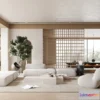 1164466 - LIVING ROOM - MODERN STYLE - 3D SCENE - 146