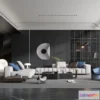 1164468 - LIVING ROOM - MODERN STYLE - 3D SCENE - 147