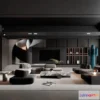 1164470 - LIVING ROOM - MODERN STYLE - 3D SCENE - 148