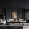 1164476 - LIVING ROOM - MODERN STYLE - 3D SCENE - 151