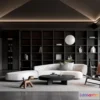 1164502 - LIVING ROOM - MODERN STYLE - 3D SCENE - 164