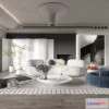 1164510 - LIVING ROOM - MODERN STYLE - 3D SCENE - 168