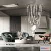1164520 - LIVING ROOM - MODERN STYLE - 3D SCENE - 173