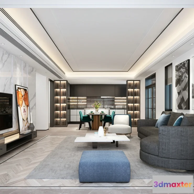 1165214 - LIVING ROOM - MODERN STYLE - 520