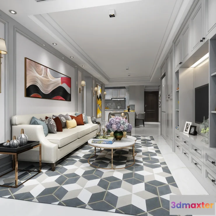 1165228 - LIVING ROOM - MODERN STYLE - 527