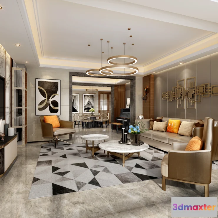 1165288 - LIVING ROOM - MODERN STYLE - 557