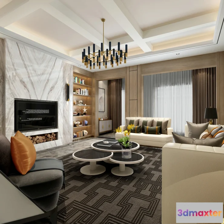 1165292 - LIVING ROOM - MODERN STYLE - 559