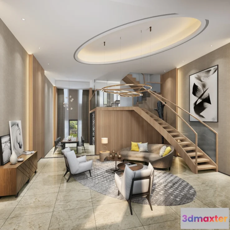 1165318 - LIVING ROOM - MODERN STYLE - 572