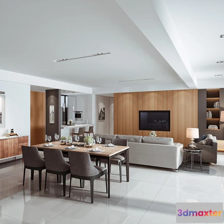 1165368 - LIVING ROOM - MODERN STYLE - 597