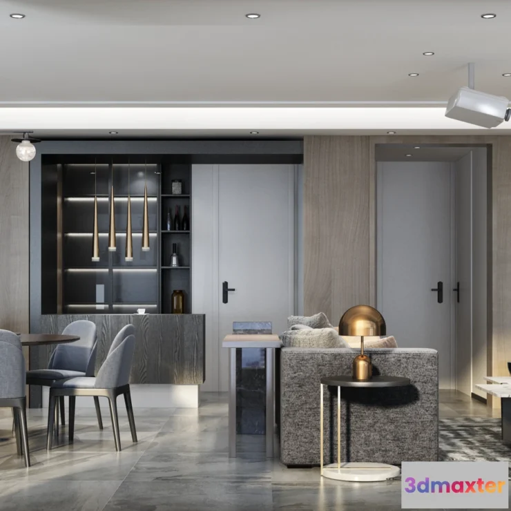 1165388 - LIVING ROOM - MODERN STYLE - 607