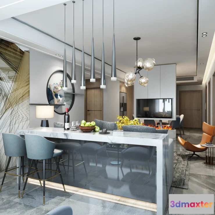 1165390 - LIVING ROOM - MODERN STYLE - 608